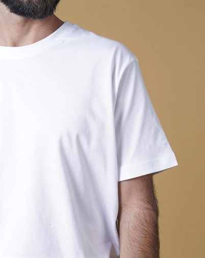 Elsk - Essential Mens Brushed T-shirt - Optic White 